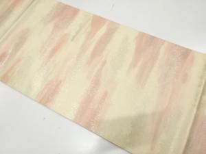 アンティーク　引箔　霞模様織り出し袋帯（材料）